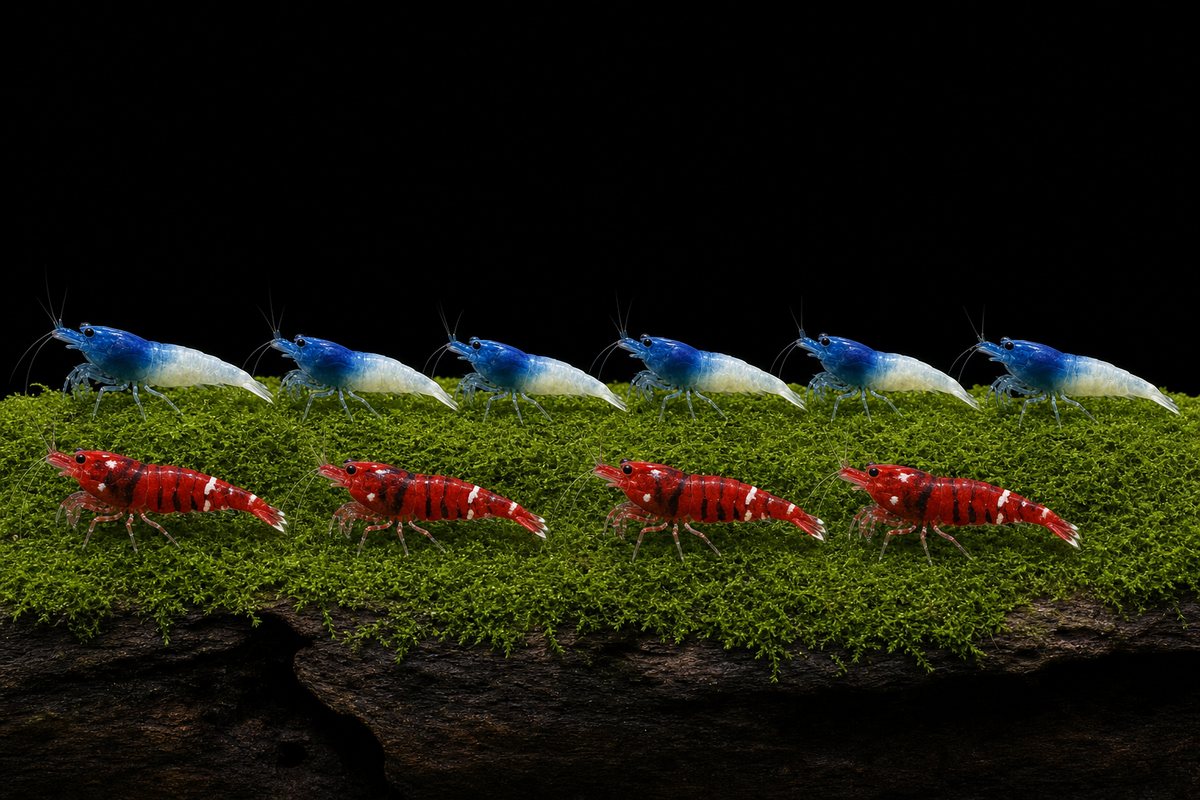 Collector Box — illustration showing the 10 shrimp in this bundle